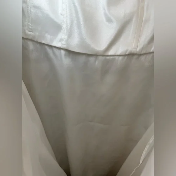 White Black House Market White Spring MIDI Dress Size 2 - Picture 9 of 11